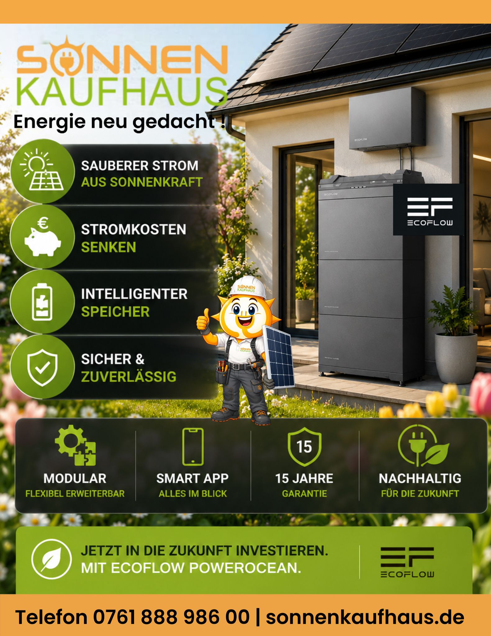 EcoFlow PowerOcean Photovoltaiksystem